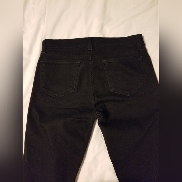 J Brand Jeans Black Skinny Leg Size 26 Color Black - Picture 5 of 9
